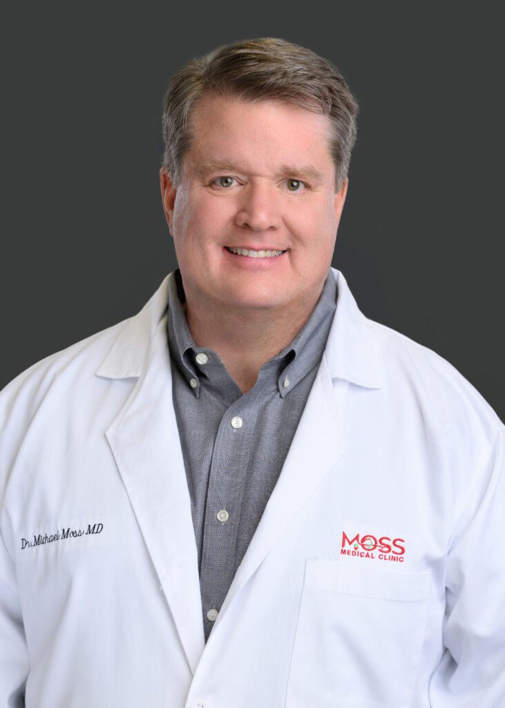 Dr. Michael Moss, physician and owner of Moss Medical Clinic in Warner Robins, GA